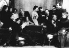 Chekhov and actors of Moscow's Artistic Theatre