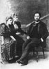 T. Schepkina-Kupernik, L. Yavorskaya and A. Chekhov. (1893)